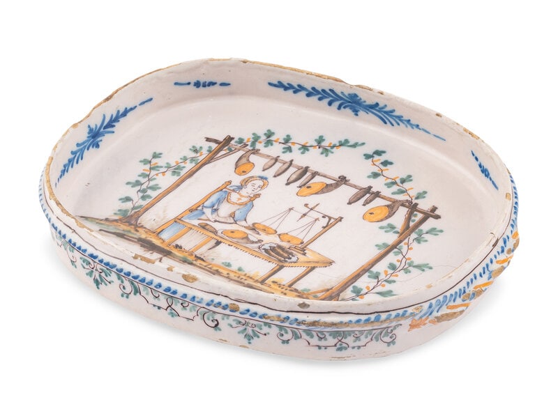 A French Faience Serving Dish (1 of 2)