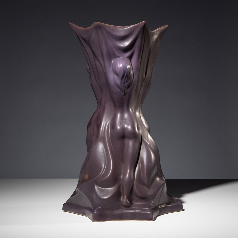 Van Briggle Pottery
(American, founded 1901)
Three Graces vase USA, c. 2004  (1 of 4)