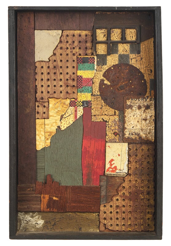 Harry St. John Dix
(American, 1907-1968)
Untitled (Collage) (1 of 3)