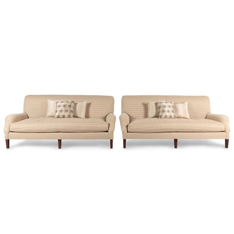 A Pair of Upholstered Sofas (1 of 2)