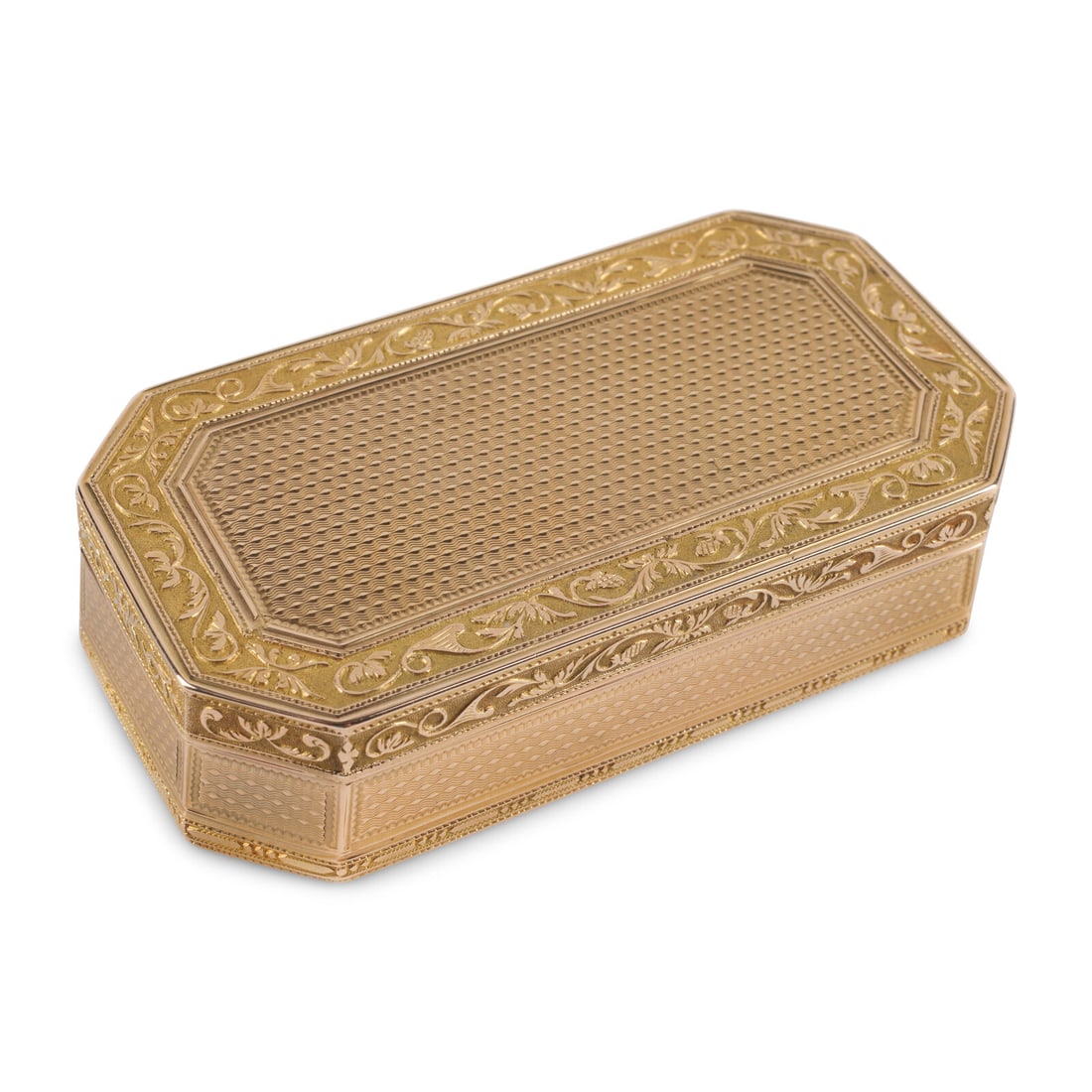 A French 18-Karat Gold Snuff Box (1 of 2)