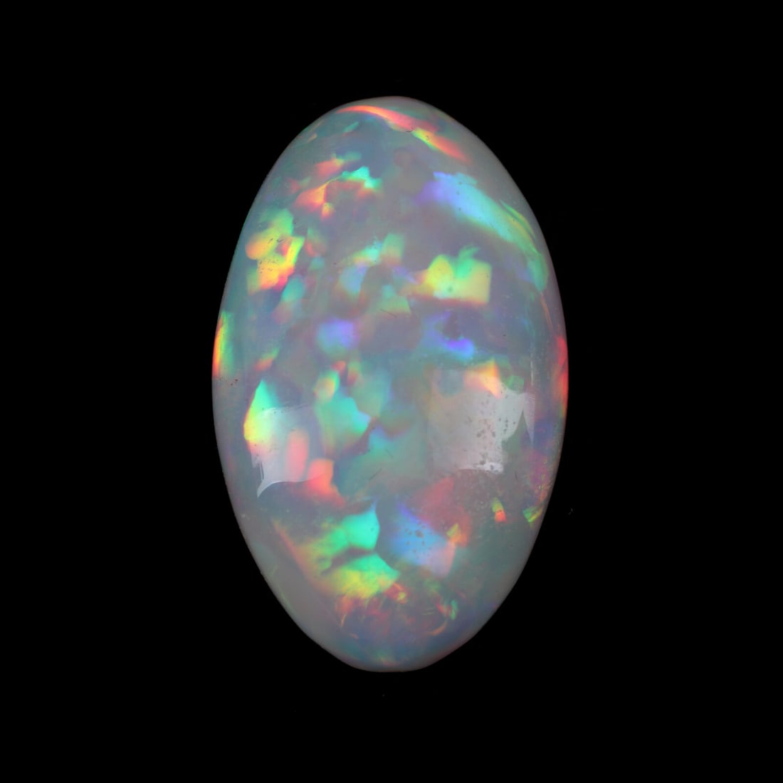 A Large Unmounted Oval-Shaped Opal Cabochon (1 of 2)