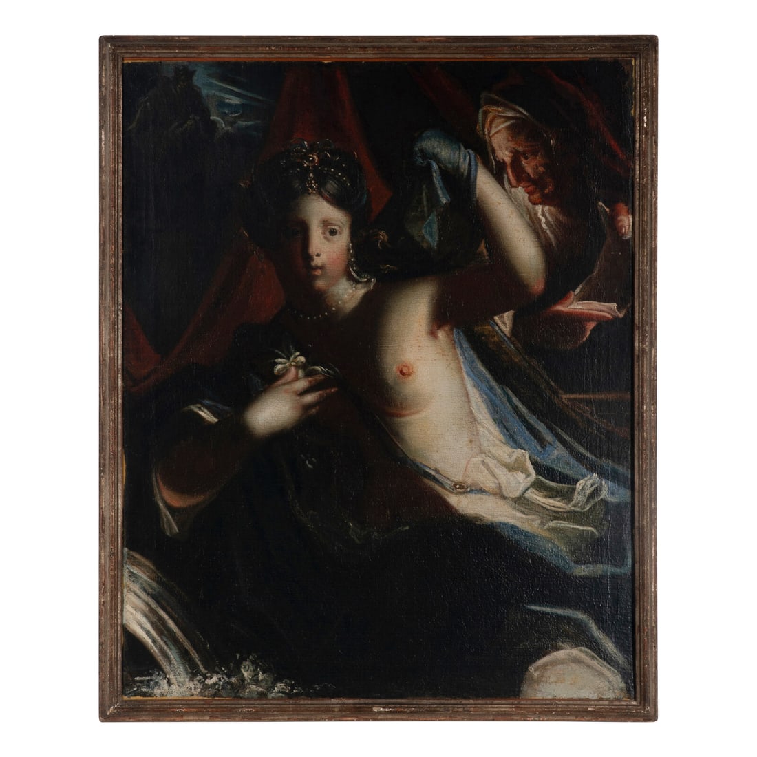 School of Jacob Huysmans (Flemish, 1633-1696) David and Bathsheba (1 of 3)
