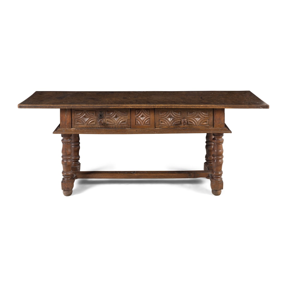 A Spanish Baroque Oak Table (1 of 4)