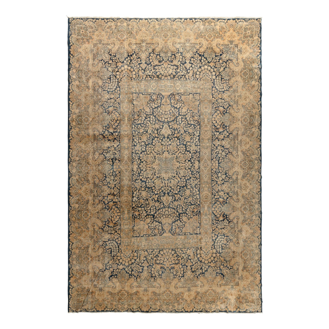 A Kirman Carpet: A Kirman Carpet Early 20th Century 15 feet 1 inch x 10 feet 7 inches. Property of a Main Line Gentleman, Pennsylvania This lot is located in Chicago.