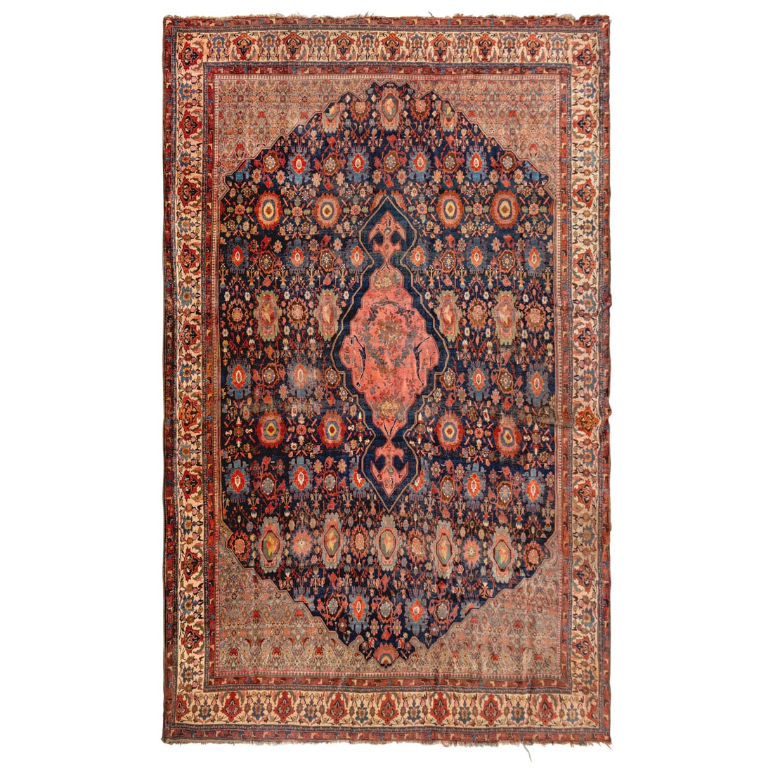 A Bidjar Carpet: A Bidjar Carpet Early 20th Century 17 feet 7 inches x 12 feet 1 inch. This lot is located in Chicago.