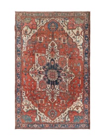 A Heriz Carpet