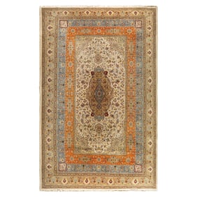 A Tabriz Rug