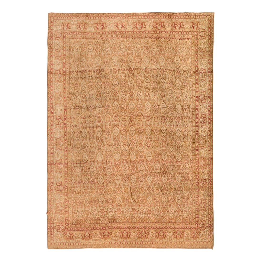 An North Indian Carpet: An North Indian Carpet First Half 20th Century 18 feet 5 inches x 14 feet 11 inches. Property from a Private Family Trust