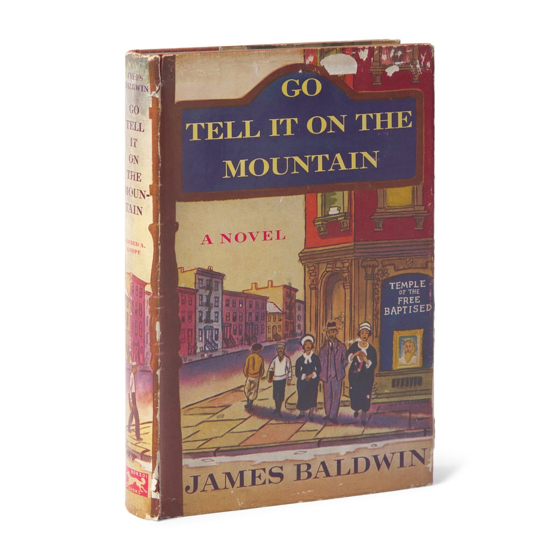 [African-Americana] Baldwin, James. Go Tell it on the Mountain. First Edition of Baldwin's First