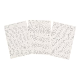 [African-Americana] Simone, Nina. Lengthy Autograph Letter, signed