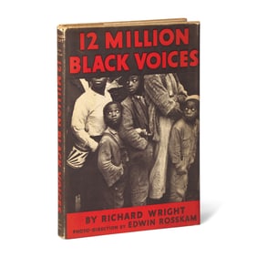 [African-Americana] Wright, Richard. 12 Million Black Voices A Folk History of the Negro in the