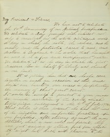 [American Revolution] Fourth of July Oration Delivered at Hancock July 4th 1860