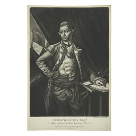 [American Revolution] Will, Johann Martin. Horatio Gates Esqr. Major General of the American Forces