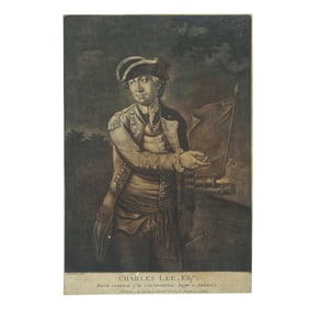 [American Revolution] Charles Lee, Esqr. Major General of the Continental-Army in America