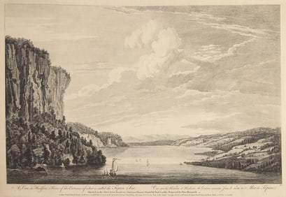 [American Views] Scenographia Americana. Rare Suite of 6 Engravings