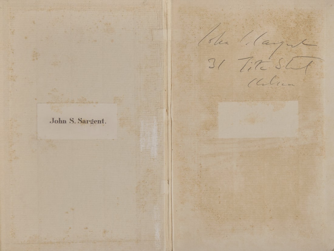 [Art] [Sargent, John Singer] Synge, John M. The Works of John M. Synge. From the Library of John (1 of 3)