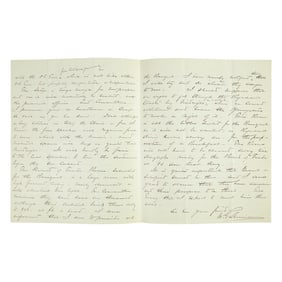 [Civil War] Sherman, William T. Autograph Letter, signed