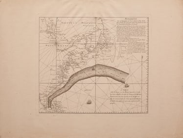 [Franklin, Benjamin] Remarques Sur la Navigation de Terre-Neuve a New-York...
