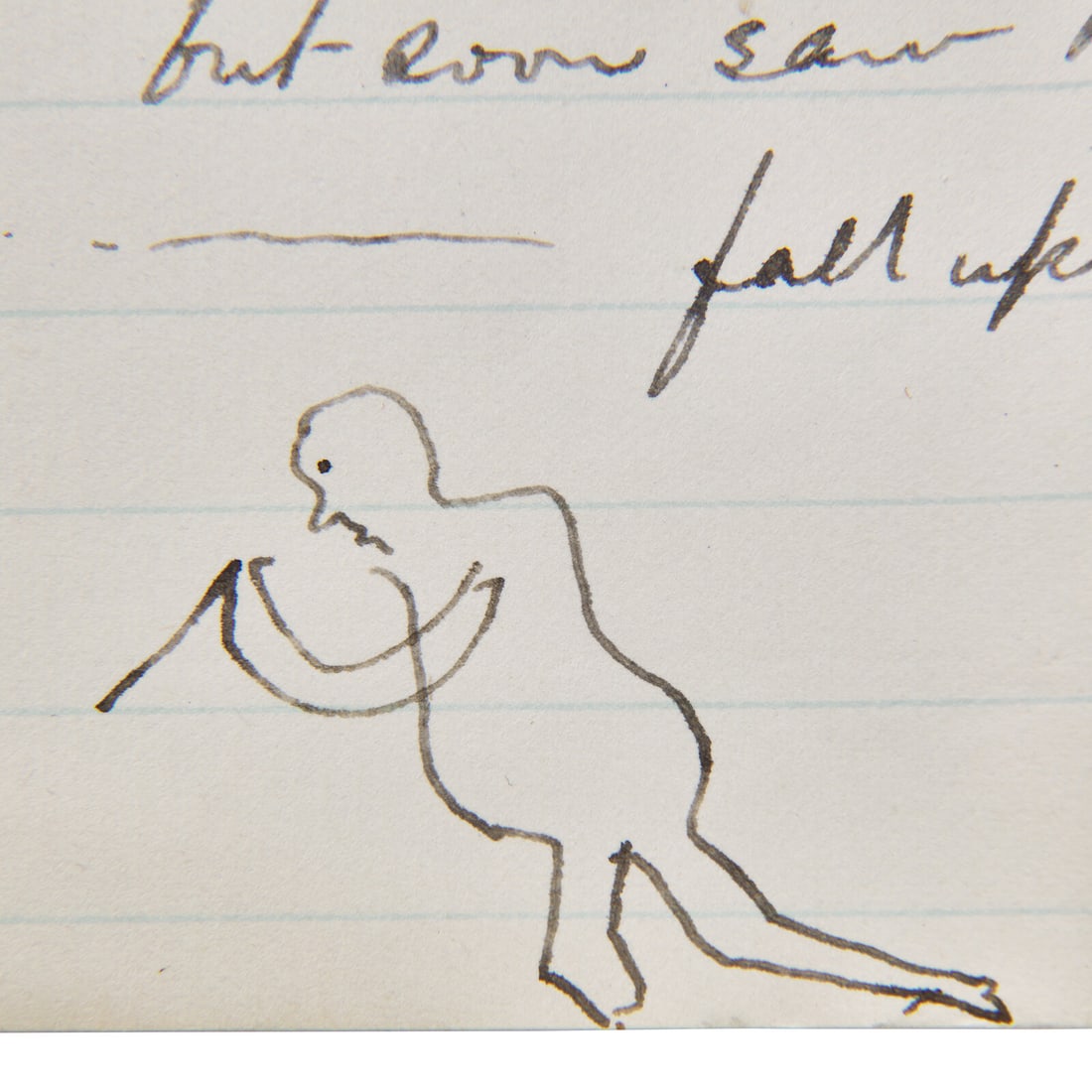 [Lincoln, Abraham] Leale, Charles A. Autograph Notes Recounting Lincoln's Assassination: [Lincoln, Abraham] Leale, Charles A. Autograph Notes Recounting Lincoln's Assassination No date, ca. 1880s-1900s. Two ruled sheets, 8 x 5 1/8 in. (203 x 130 mm). Autograph document in the hand of Dr.