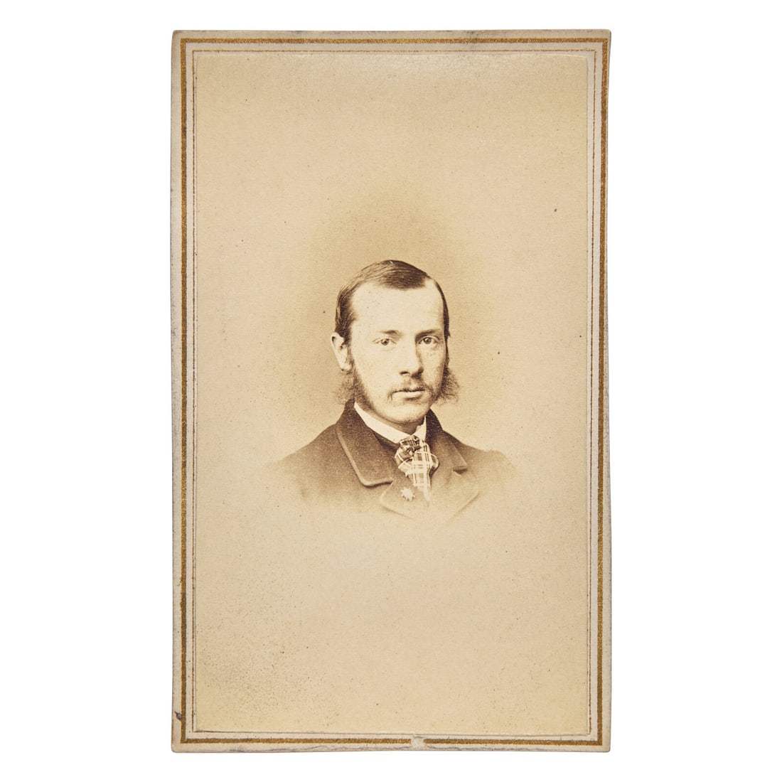 [Lincoln, Abraham] Inscribed Carte de Visite of Charles A. Leale (1 of 2)