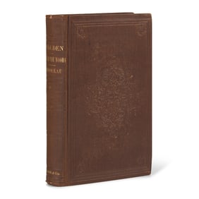 [Literature] Thoreau, Henry D. Walden; or, Life in the Woods. First edition.