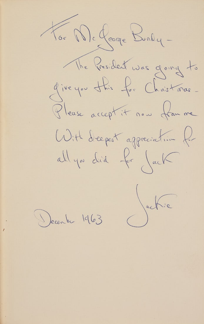[Presidential] Kennedy, Jackie. Inaugural Addresses of the Presidents of the United States...: [Presidential] [Kennedy, John F.] Inaugural Addresses of the Presidents of the United States From George Washington 1789 to John F. Kennedy 1961 Washington, D.C.: United States Government Printing