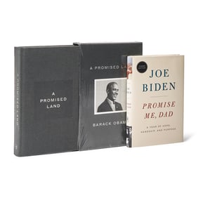 [Presidential] [Obama, Barack, and Joe Biden] Group of 2 Signed Titles