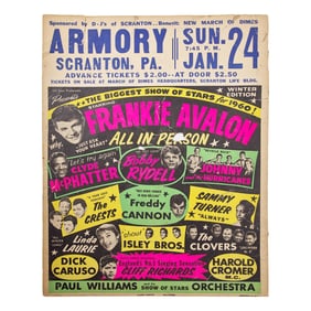 [Rock' N' Roll] [Avalon, Frankie, and Bobby Rydell, and the Isley Brothers, et al.] The Biggest Show