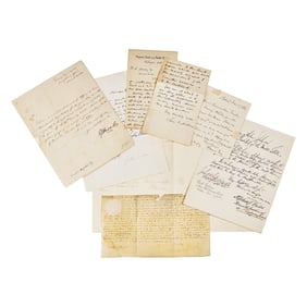 [Supreme Court] Group of 7 Documents Signed by Justices of the United States Supreme Court