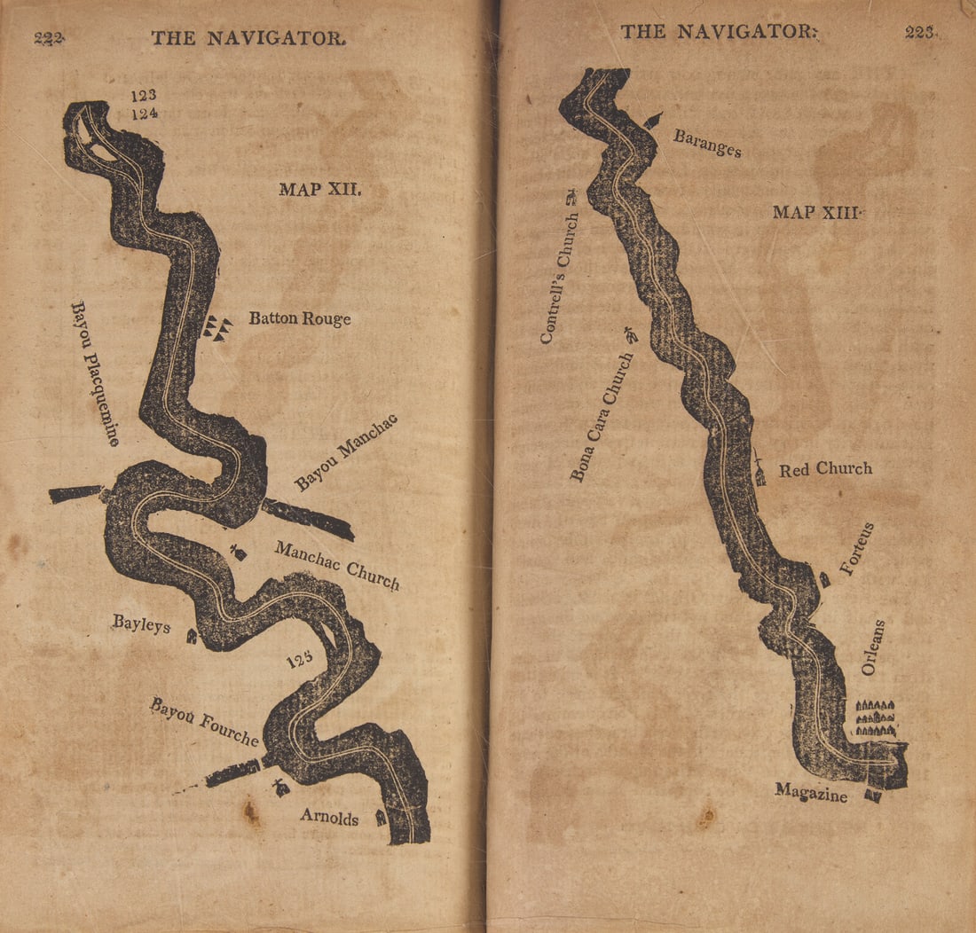 [Travel & Exploration] (Cramer, Zadok). The Navigator... Seventh edition: [Travel & Exploration] (Cramer, Zadok). The Navigator: Containing Directions for Navigating the Monongahela, Allegheny, Ohio, and Mississippi Rivers... The First Navigational Guide to the Ohio and