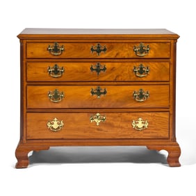 A Chippendale Mahogany Chest of Drawers