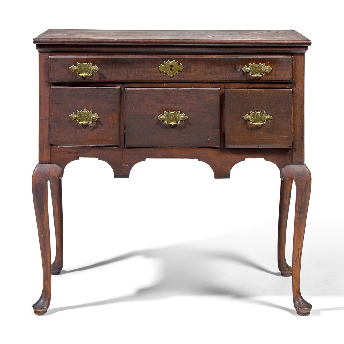 A Queen Anne Maple or Birch High Chest Base (1 of 3)