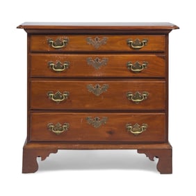 A Chippendale Mahogany Chest of Drawers