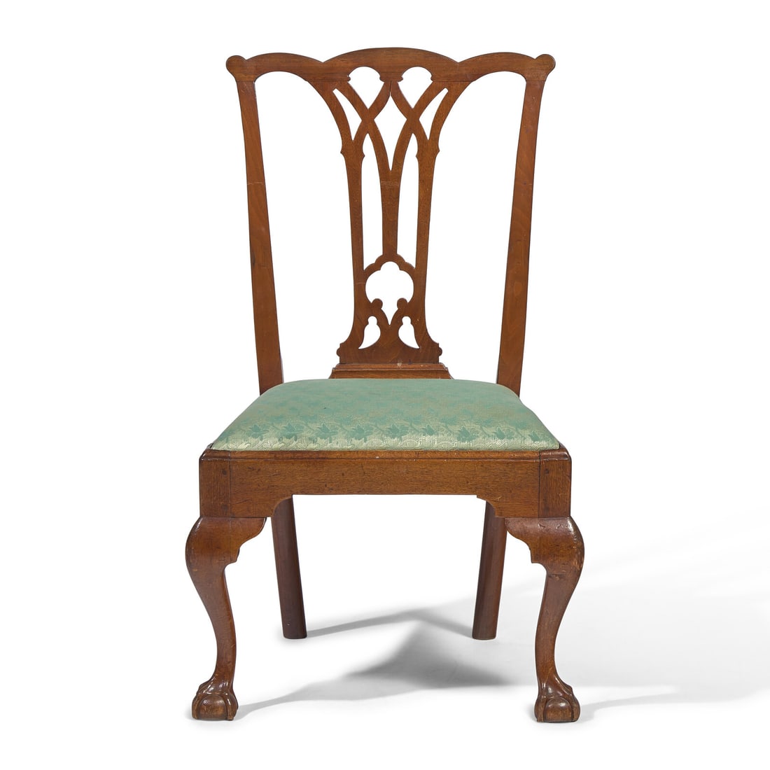 A Chippendale Carved Walnut Side Chair (1 of 3)