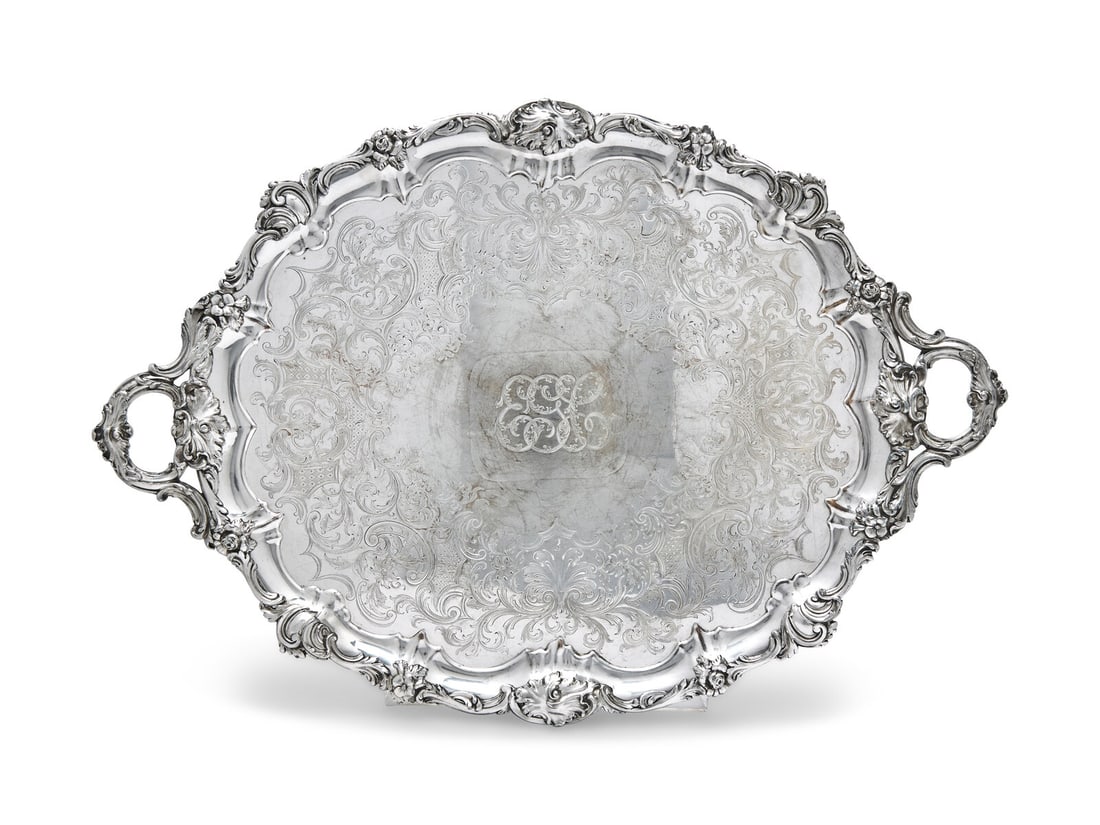 A Silverplated Tray (1 of 3)