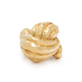 YELLOW GOLD GEOMETRIC RING