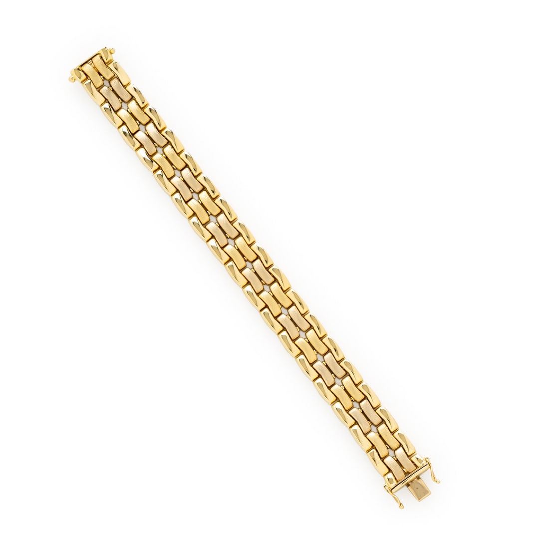 YELLOW GOLD LINK BRACELET (1 of 3)