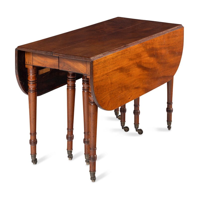 A George IV Mahogany "Concertina-Action" Dining Table (1 of 2)