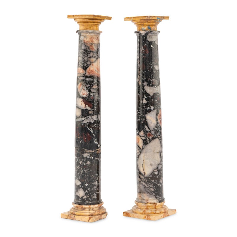 A Pair of Italian Marble Models of Columns - 2