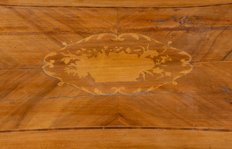 An Italian Walnut and Fruitwood Center Table - 3