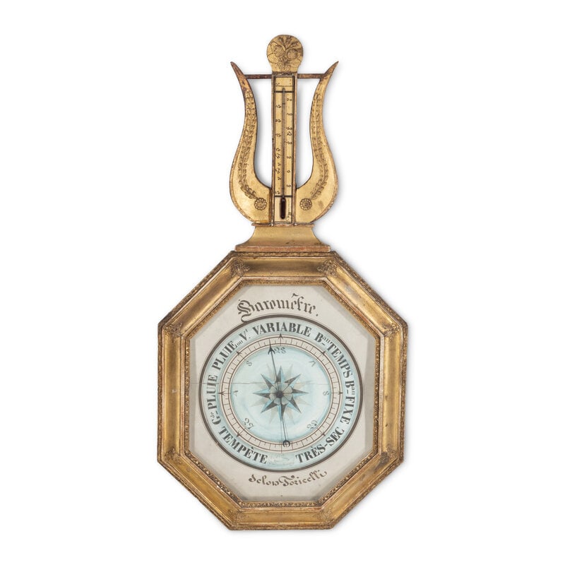 A French Giltwood Barometer  (1 of 2)