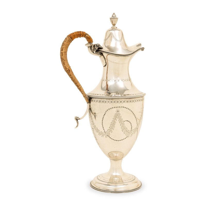 A George III Silver Beer Jug - 2