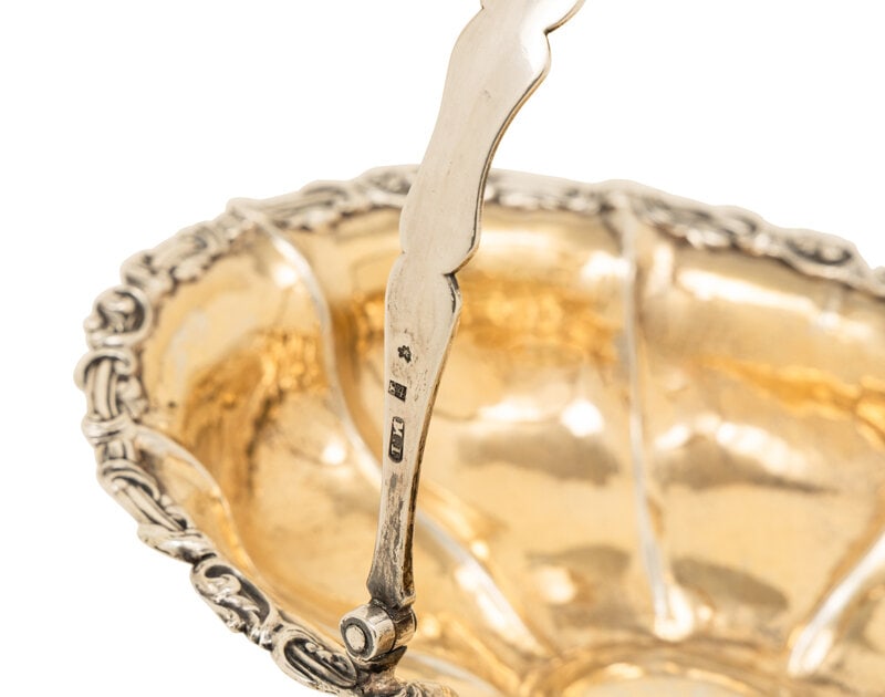 A Russian Silver Cake Basket - 2