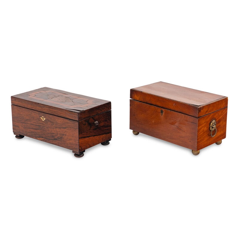 Two English Tea Caddies (1 of 2)