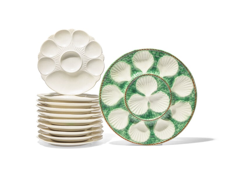 A Group of Oyster Dishes (1 of 2)