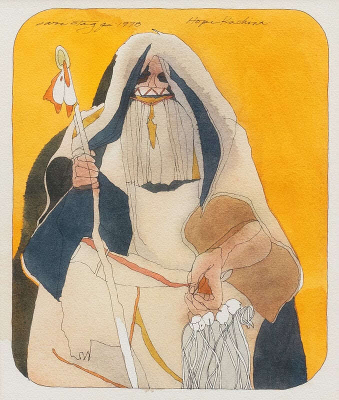 Sari Staggs (American, b. 1941) Hopi Kachina, 1978 (1 of 3)