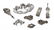 A Collection of American Art Nouveau Sterling Silver Ar