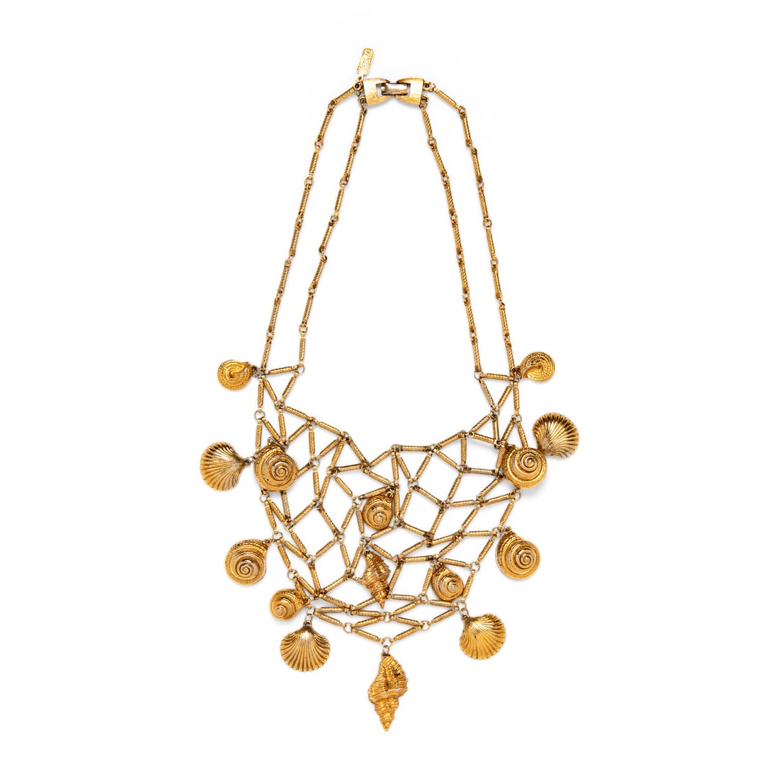 YVES SAINT LAURENT, SEASHELL NECKLACE (1 of 4)
