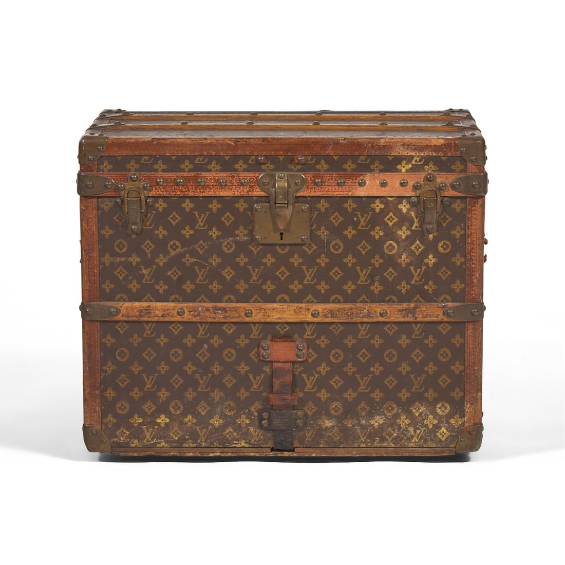 LOUIS VUITTON, VINTAGE MONOGRAM TRUNK (1 of 4)
